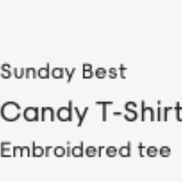 Sunday best candy t-shirt - Picture 5 of 5